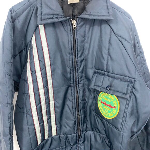 Vintage Men's Walls Insulated Snowmobile Suit with Patches Size L - Picture 3 of 12